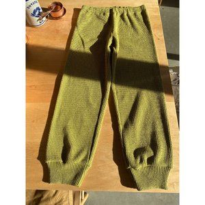 Pure wool hand knit pants